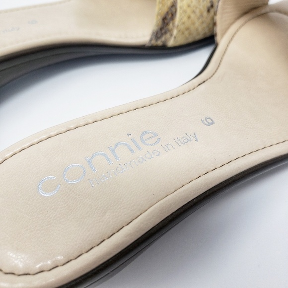 4/$25 Connie | Snakeskin Buckle Mule Wedges 6 - Picture 6 of 8
